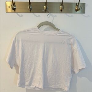 lululemon athletica White Crop Top